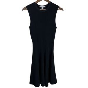 Autumn Cashmere Dress‎ Women Medium Black Sleeveless